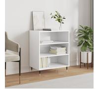 vidaXL Buffet – Bois d'ingénierie 57x35x70 cm Blanc