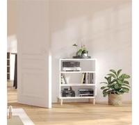Vidaxl Buffet Blanc 57x35x70 Cm Bois D'Ingénierie