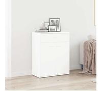 vidaXL Buffet blanc 60x30x75 cm bois d'ingénierie 800711