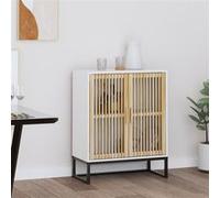 Buffet blanc 60x30x75 cm bois d'ingénierie352109