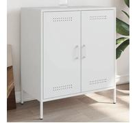 vidaXL Buffet blanc 68x39x79 cm acier 842981