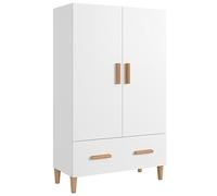 vidaXL Buffet Blanc 70x31x115 cm Bois d'ingénierie