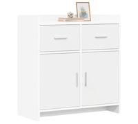 vidaXL Buffet Blanc 75 x 36 x 80 cm Bois d'ingénierie,