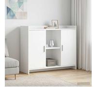 vidaXL Buffet Blanc 98 5 x 33 x 80 cm Bois d'ingénierie 8011131