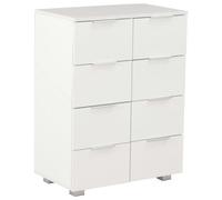 vidaXL Buffet Blanc brillant 60x35x80 cm Aggloméré
