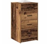 vidaXL Buffet Bois Ancien 40 x 41 x 75 cm Bois d'ingénierie | Bourré d'espace pour garder tout bien organisé, Son look vintage ajoute une ambiance cosy à n'importe quelle pièce,