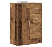 vidaXL Buffet bois ancien 60 x 31 x 84 cm – bois d'ingénierie, bahut moderne, rangement solide