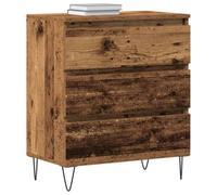 vidaXL Buffet Bois ancien 60 x 35 x 70 cm Bois d'ingénierie, tiroirs, pour salon