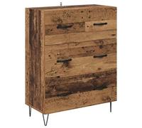 vidaXL Buffet Bois Ancien 69,5 x 34 x 90 cm Bois d'ingénierie et fer