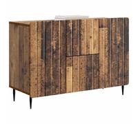 vidaXL Buffet Bois Ancien 89 x 34,5 x 62 cm Bois d'ingénierie, Bahut rectangulaire Moderne, Rangement généreux pour Le Salon, Cabinet élégant, unité Polyvalente