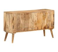 vidaXL Buffet Bois de Manguier Massif Commode Armoire Rangement Table Appoint