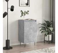 vidaXL Buffet Bois d'ingénierie - Gris béton