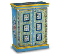 vidaXL Buffet Bois de Manguier Turquoise