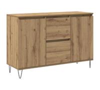 vidaXL Buffet chêne Artisanal 101,5x35x70 cm Bois d'ingénierie