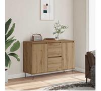 vidaXL Buffet chêne artisanal 101,5x35x70 cm bois d'ingénierie