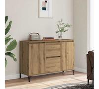 vidaXL Buffet chêne artisanal 102x35x70 cm bois d'ingénierie 856487