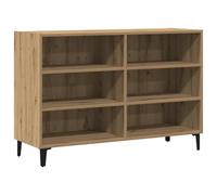 vidaXL Buffet chêne artisanal 856453, 103,5x35x70 cm bois d'ingénierie