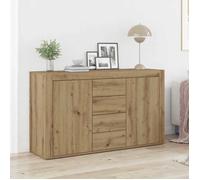 vidaXL Buffet Chêne artisanal 120 x 36 x 69 cm Bois d'ingénierie