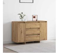 vidaXL Buffet Chêne artisanal 120 x 41 x 75 cm Bois d'ingénierie, Moderne