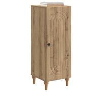 vidaXL Buffet Chêne artisanal en bois d'ingénierie 33 x 34,5 x 90 cm