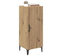 vidaXL Buffet Chêne Artisanal 34,5 x 34 x 90 cm Bois d'ingénierie, Buffet Moderne élégant, Armoire Fonctionnelle, unité rectangulaire de Rangement, Organisateur Minimaliste pour intérieur