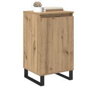 vidaXL Buffet Chêne Artisanal 40 x 35 x 70 cm Bois d'ingénierie, Buffet Moderne élégant, Rangement rectangulaire, Parfait pour Organiser Votre Salon
