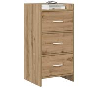 vidaXL Buffet Chêne Artisanal 40 x 36 x 80 cm Bois d'ingénierie,