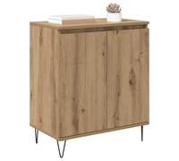 vidaXL Buffet Chêne Artisanal – Moderne 60×35×70 cm Bois d'ingénierie, gain de place