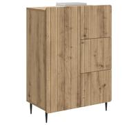 vidaXL Buffet Chêne artisanal 66 x 34,5 x 91,5 cm Bois d'ingénierie