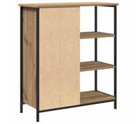 vidaXL Buffet Chêne Artisanal 70 x 30 x 80 cm, Rangement spacieux, Meuble Contemporain, Buffet Moderne, Style Urbain, Organisateur d'intérieur, à l'unité rectangulaire