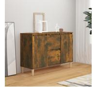 vidaXL Buffet Chêne fumé 101x35x70 cm Bois d'ingénierie 815162