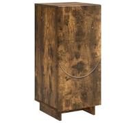 vidaXL Buffet Chêne fumé 33,5 x 34,5 x 75 cm Bois d'ingénierie
