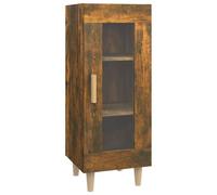 Vidaxl Buffet Chêne Fumé 34,5x34x90 Cm Bois D'ingénierie Multicolore