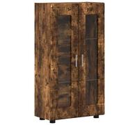 vidaXL Buffet Chêne fumé 55,5 x 29 x 100 cm Bois d'ingénierie