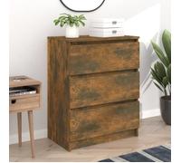 vidaXL Buffet Chêne fumé 60x35x76 cm Bois d'ingénierie 815510