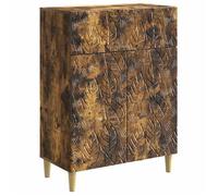 vidaXL Buffet Chêne fumé 66 x 34,5 x 90 cm Bois d'ingénierie 895100