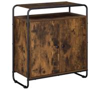 vidaXL Buffet Chêne fumé 68 x 35 x 75 cm Bois d'ingénierie