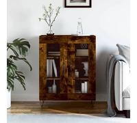 vidaXL Buffet chêne fumé 69,5x34x90 cm
