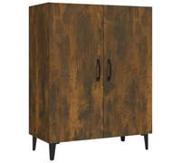 vidaXL Buffet Chêne fumé 70x34x90 cm Bois d'ingénierie Marron
