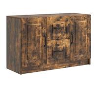vidaXL Buffet Chêne fumé 89 x 34,5 x 57 cm Bois d'ingénierie 895810
