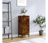 vidaXL Buffet Chêne fumé 90 cm - Bois d'ingénierie