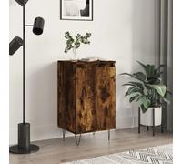 vidaXL Buffet chêne fumé bois d'ingénierie