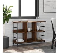 vidaXL Buffet chêne marron 102 x 32 x 73,5 cm bois d'ingénierie
