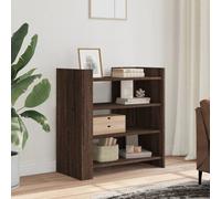 vidaXL Buffet chêne marron 73,5x35x75 cm bois d'ingénierie