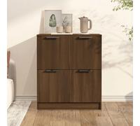 vidaXL Buffet - Chêne marron - Bois d'ingénierie