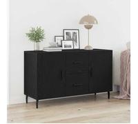 vidaXL Buffet Chêne noir 100 x 36 x 60 cm Bois d'ingénierie 862959