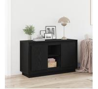 vidaXL Buffet Chêne noir 102 x 35 x 60 cm Bois d'ingénierie 862815