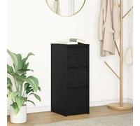 Vidaxl Buffet Chêne Noir 29,5x34x76 cm