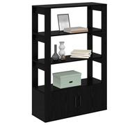 vidaXL Buffet Chêne Noir 30 x 80 x 119.5 cm Bois d'ingénierie, Crédence rectangulaire pour Salon Moderne, Rangement Pratique, Meuble Design pour la Maison