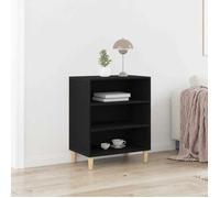 vidaXL Buffet Chêne noir 57 x 35 x 70 cm Bois d'ingénierie 862043